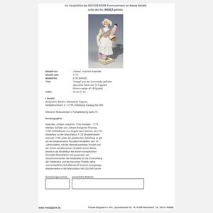 Meissen, "Gnaga" aus der Commedia dell'arte