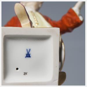 Meissen, "Pantalone" aus der Commedia dell'arte