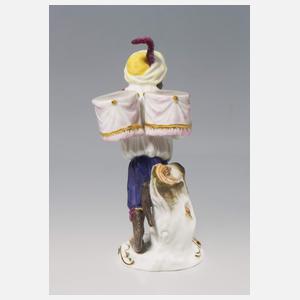 Meissen, Figur der Affenkapelle "Paukenträger"