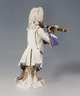 Meissen, Figur der Affenkapelle "Flötist"