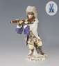 Meissen, Figur der Affenkapelle "Flötist"