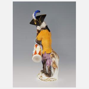 Meissen, Figur der Affenkapelle "Trommler"