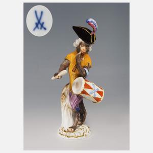 Meissen, Figur der Affenkapelle "Trommler"