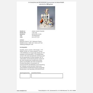 Meissen, Figurengruppe "Weinpresse"