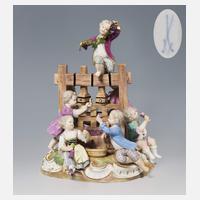 Meissen, Figurengruppe "Weinpresse"111