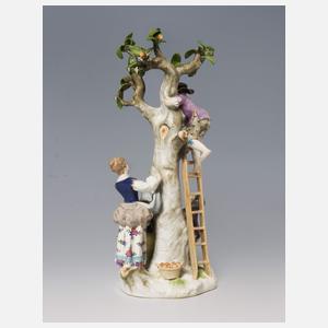 Meissen, Figurengruppe "Apfelernte"
