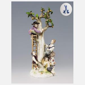 Meissen, Figurengruppe "Apfelernte"