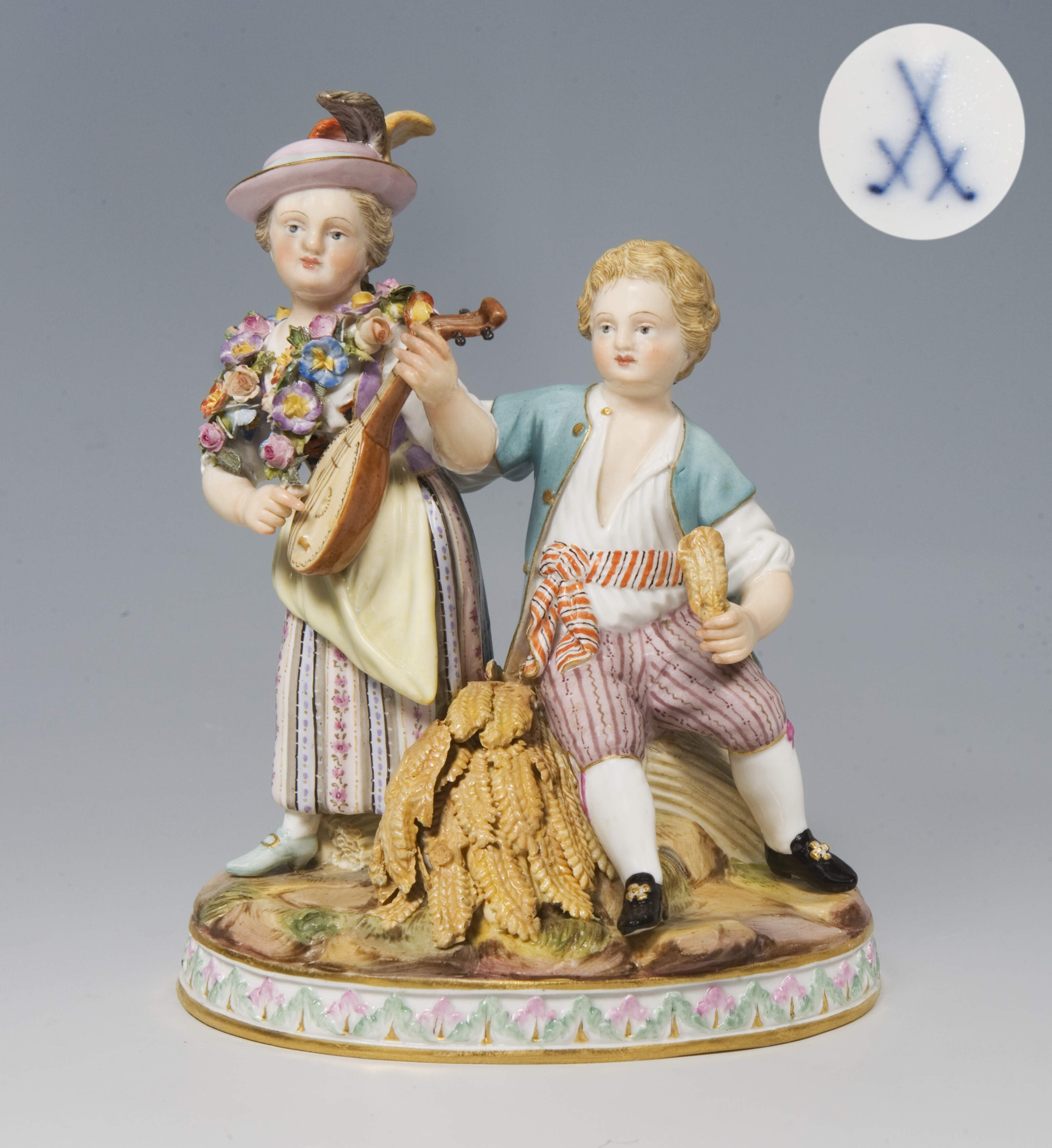 Meissen, Figurengruppe "Allegorie-Der Sommer"