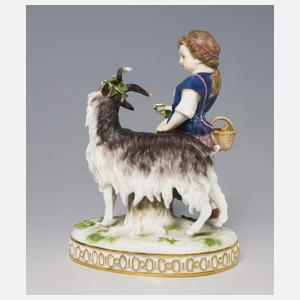 Meissen, "Mädchen mit Ziegenbock"