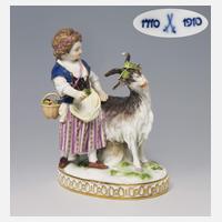Meissen, "Mädchen mit Ziegenbock"111