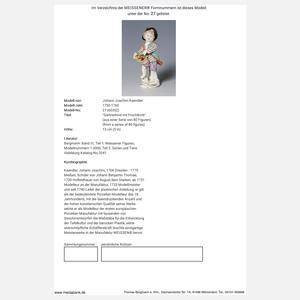 Meissen, Paar Gärtnerkinder mit Korb