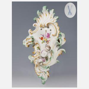 Meissen, Wandleuchter mit Amorette