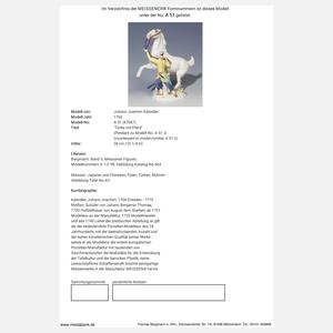 Meissen, "Türke mit Pferd"