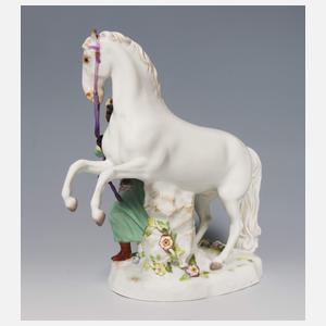 Meissen, "Afrikaner mit Pferd"