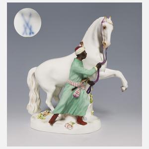 Meissen, "Afrikaner mit Pferd"