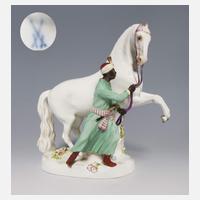 Meissen, "Afrikaner mit Pferd"111