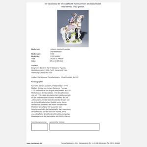 Meissen, "Husar zu Pferde"