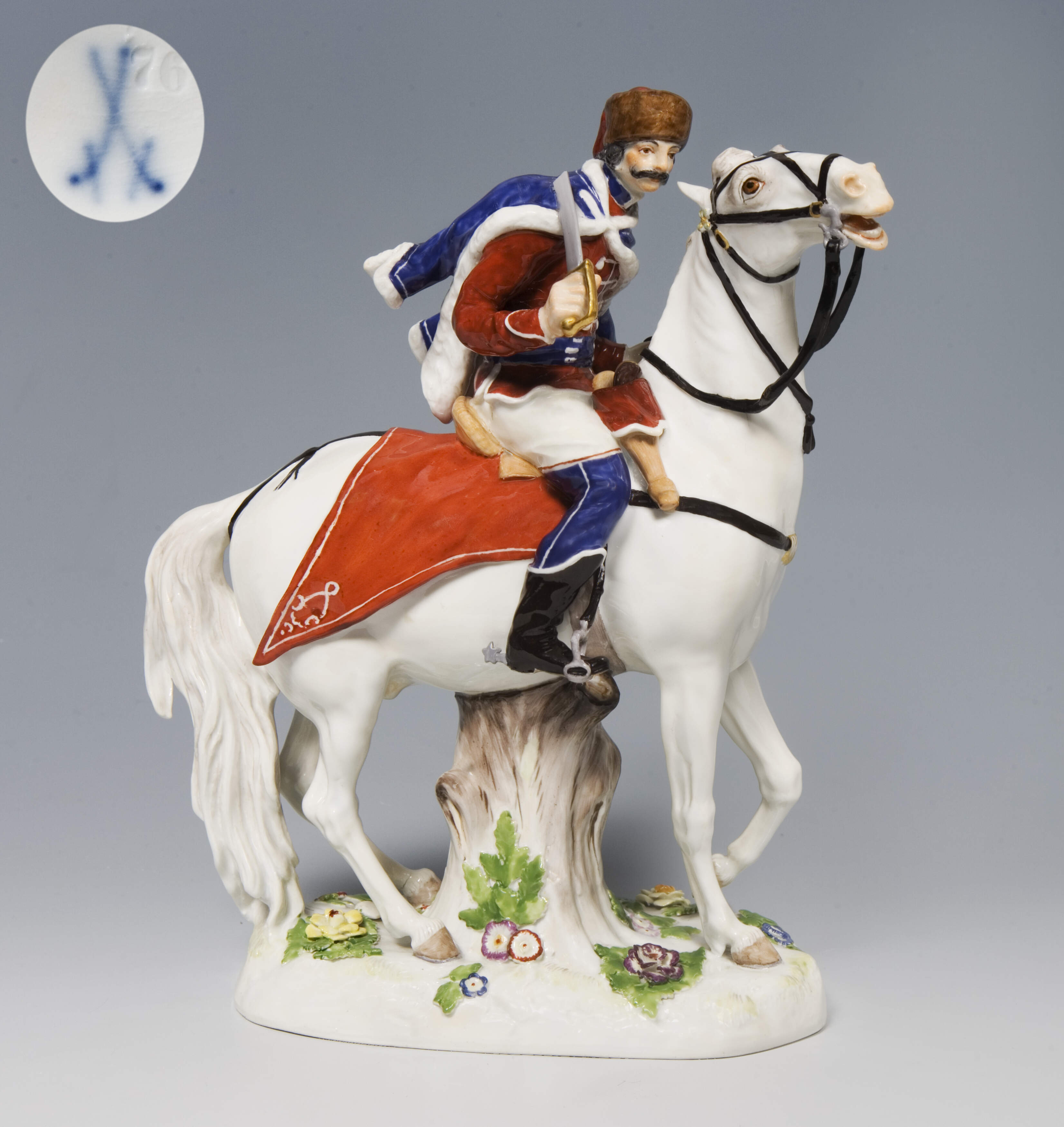 Meissen, "Husar zu Pferde"