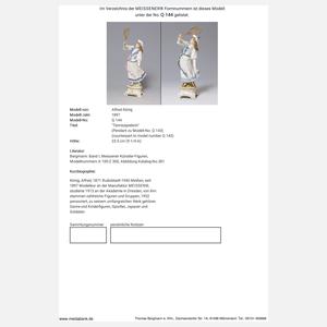 Meissen, "Tennisspielerin"