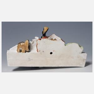 Meissen, Jugendstil-Figurengruppe "Kinder mit Puppe"