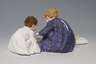 Meissen, Jugendstil-Figurengruppe "Kinder, Sandformen backend"