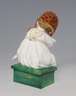 Meissen, Jugendstil-Figur "Kind mit Katze"