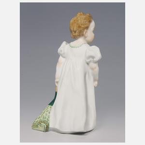 Meissen, Jugendstil-Figur "Kind mit Puppe"