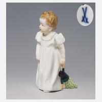 Meissen, Jugendstil-Figur "Kind mit Puppe"111