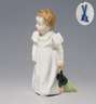 Meissen, Jugendstil-Figur "Kind mit Puppe"