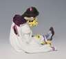 Meissen, Jugendstil-Figur "Mädchen mit Blumenstrauß"