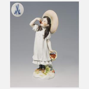 Meissen, Jugendstil-Figur "Mädchen mit Kirschen"