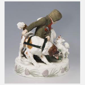 Meissen, Jugendstil-Kindergruppe "Allegorie-Der Winter"