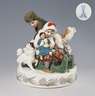 Meissen, Jugendstil-Kindergruppe "Allegorie-Der Winter"