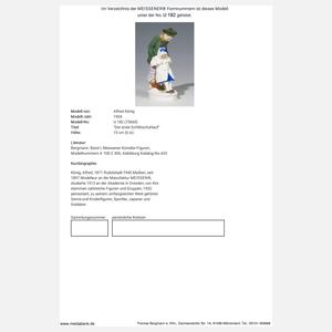 Meissen, Jugendstil-Figurengruppe "Der erste Schlittschuhlauf"