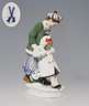 Meissen, Jugendstil-Figurengruppe "Der erste Schlittschuhlauf"