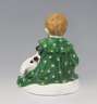Meissen, Jugendstil-Figur "Kind mit Hund"