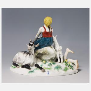 Meissen, Jugendstil-Figurengruppe "Allegorie-Der Frühling"