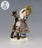 Meissen, Jugendstil-Figur "Mädchen mit Ziege"
