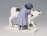 Meissen, Jugendstil-Figur "Mädchen mit Kalb"