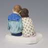 Meissen, Jugendstil-Figurengruppe "Kinder mit Bilderbuch"