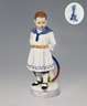 Meissen, Jugendstil-Figur "Knabe mit Reifen"