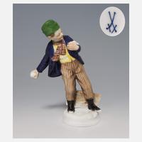 Meissen, Jugendstil-Figur "Knabe, Schneebälle werfend"111
