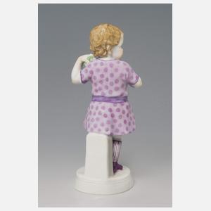 Meissen, Jugendstil-Figur "Mädchen mit Weintrauben"