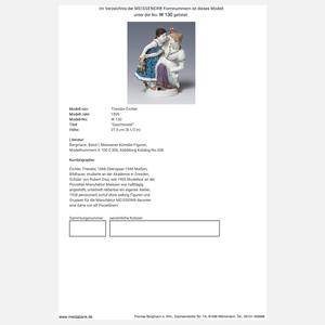 Meissen, Jugendstil-Figurengruppe "Geschwister"