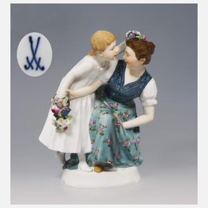 Meissen, Jugendstil-Figurengruppe "Geschwister"