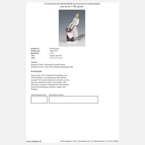 Meissen, Jugendstil-Figurengruppe "Kinder, tanzend"