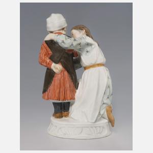 Meissen, Jugendstil-Figurengruppe "Geschwister"