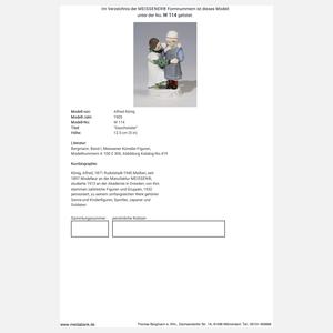 Meissen, Jugendstil-Figurengruppe "Geschwister"
