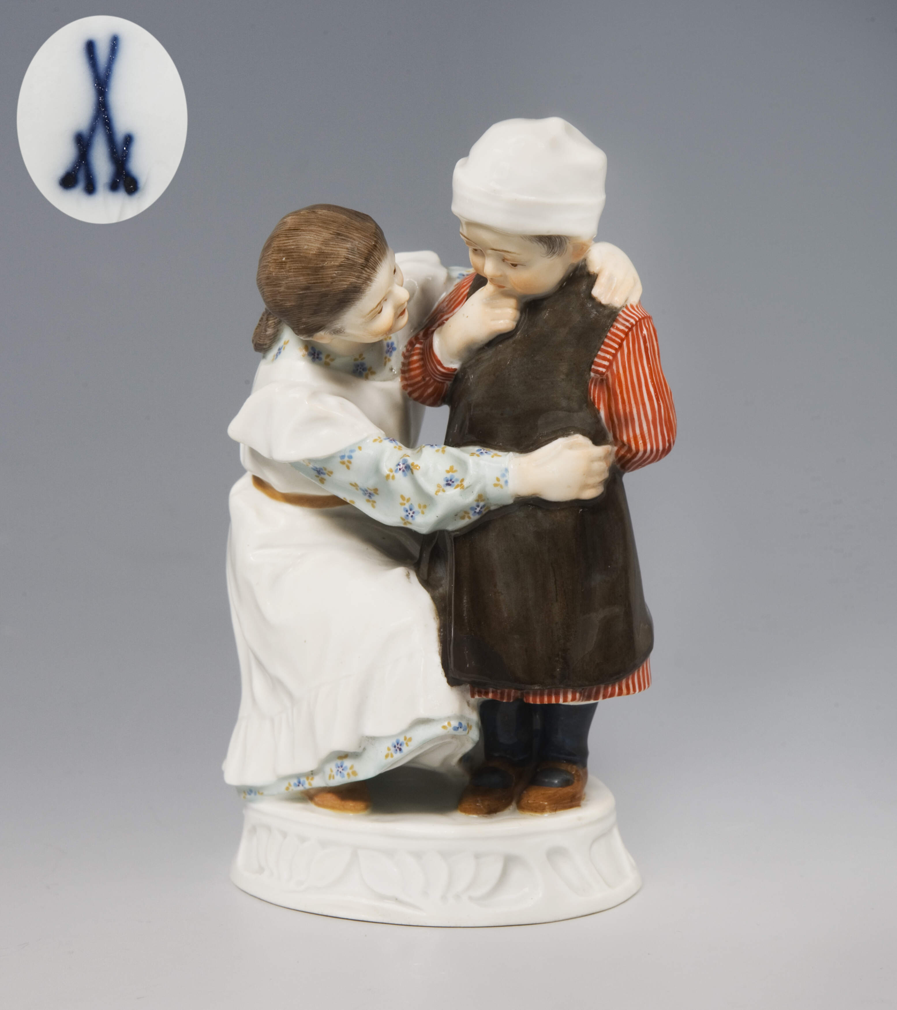 Meissen, Jugendstil-Figurengruppe "Geschwister"