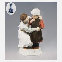 Meissen, Jugendstil-Figurengruppe "Geschwister"111